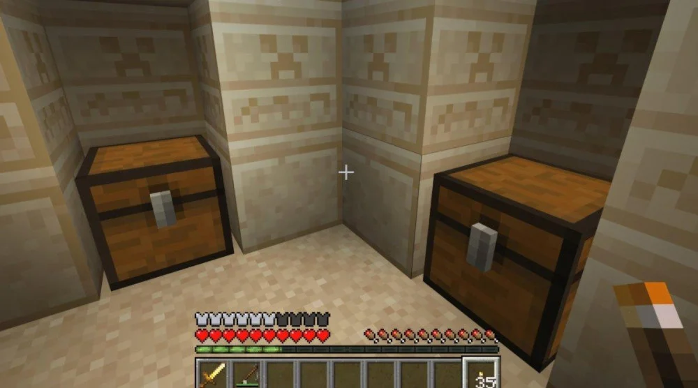Khám phá Minecraft để tìm hòm chứa yên ngựa
