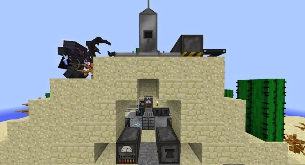 Vị trí đào Stronghold tìm cổng End đấu Ender Dragon