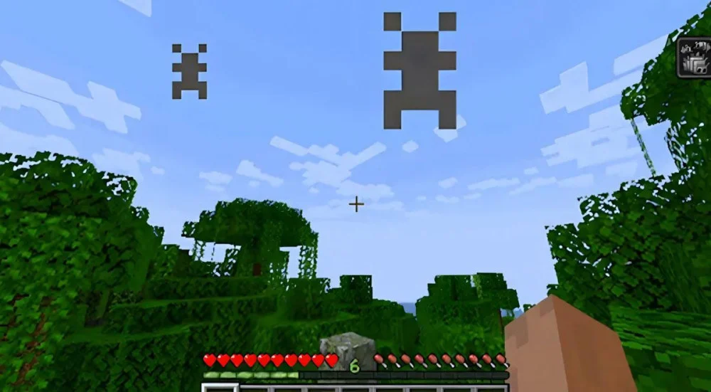 Cơ chế hoạt động của hiệu ứng Infested Minecraft