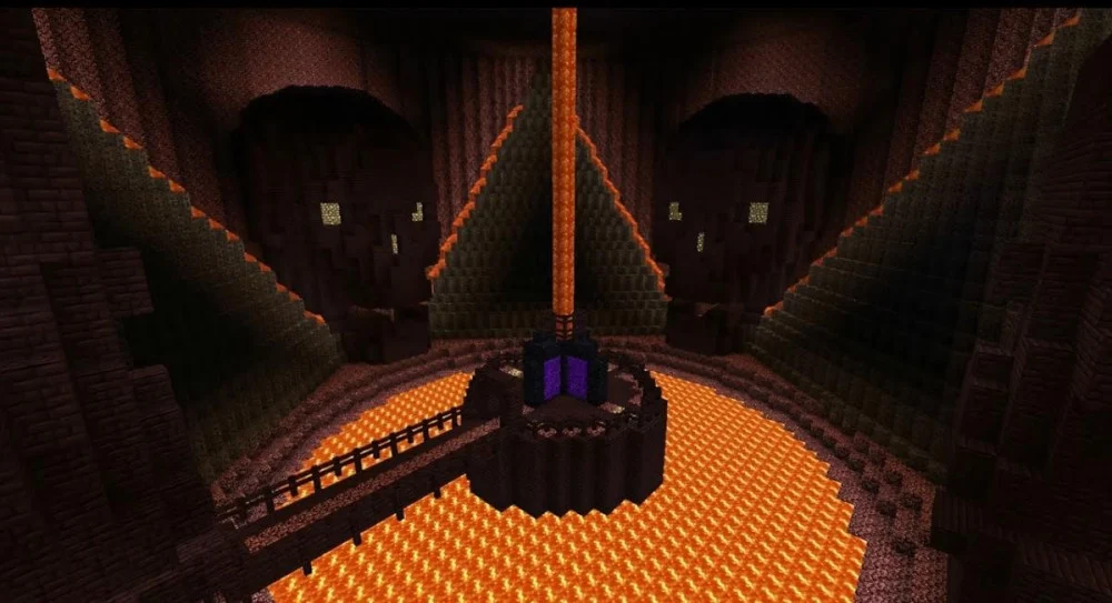 Kích hoạt cổng Nether hỏng để chiếm pháo đài Blaze