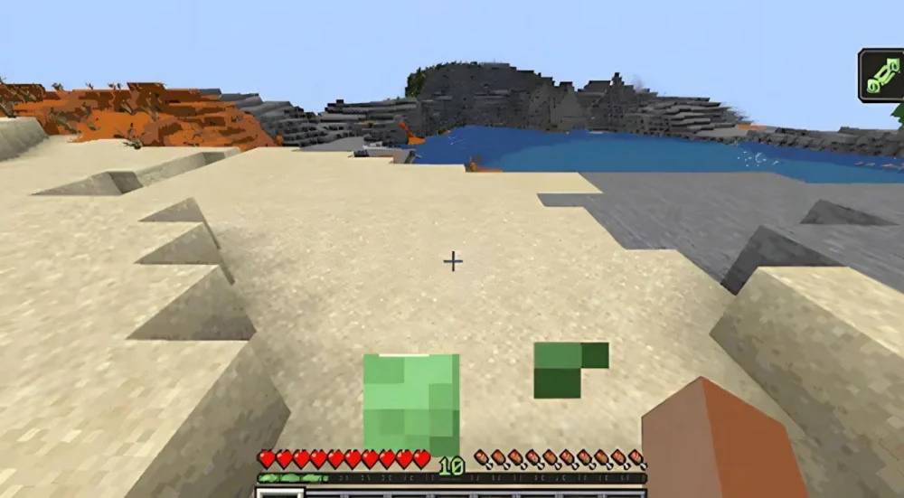 Hiệu ứng Oozing trong Minecraft sinh ra Slime