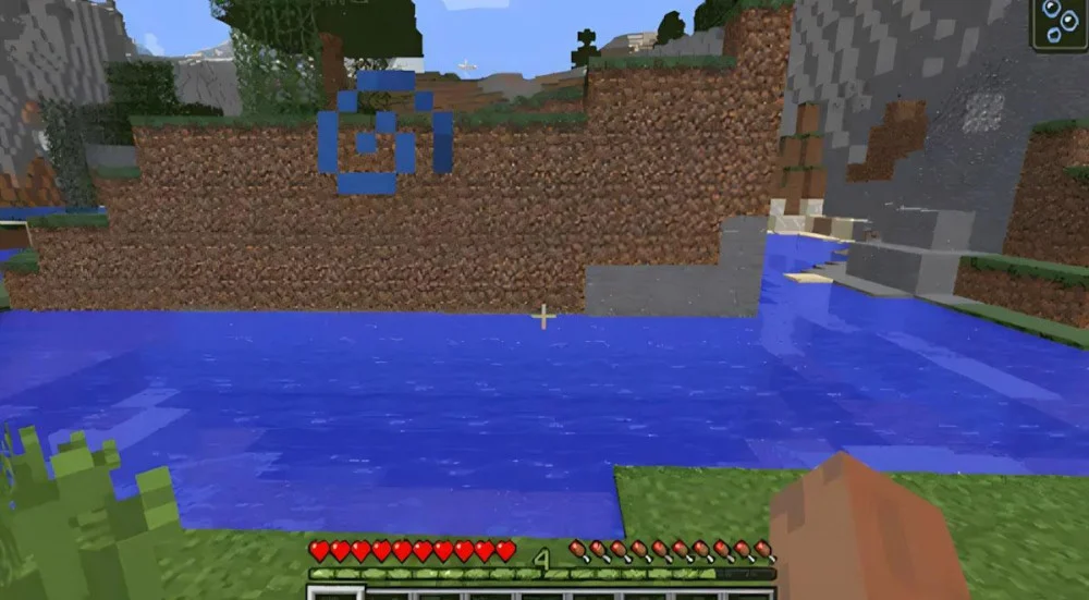 Water Breathing Minecraft giúp thở dưới nước