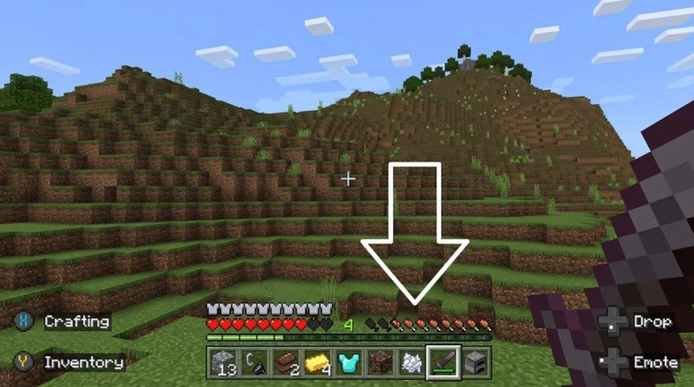 Quy trình ăn thức ăn an toàn trong game Minecraft
