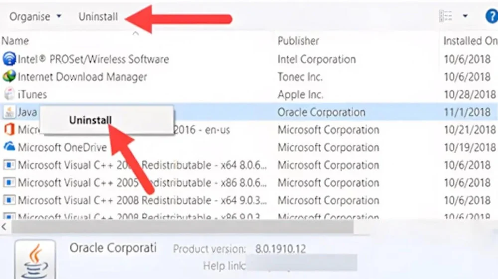 Cách sửa lỗi xung đột Windows 10 và Java gây crash