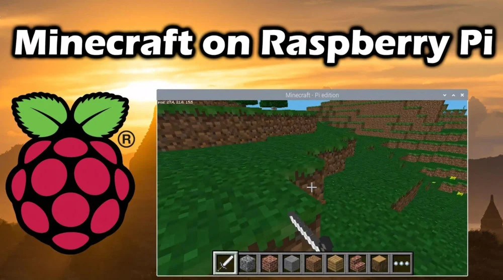 Minecraft Pi Edition giúp học lập trình trên Raspberry Pi