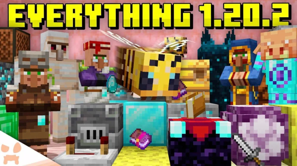 Bảng thông tin về phiên bản Minecraft 1.20.2