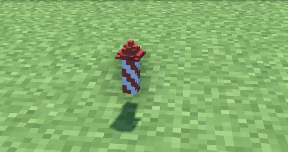 Cách làm tên lửa đẩy pháo hoa trong Minecraft