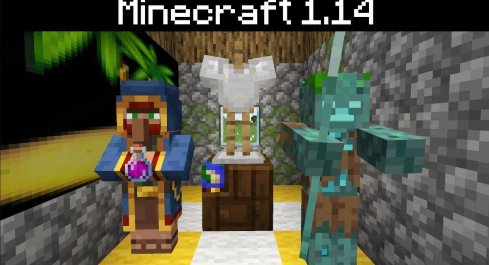 Các bước cài đặt Minecraft 1.14 APK để kiểm tra cấu hình và tải dữ liệu