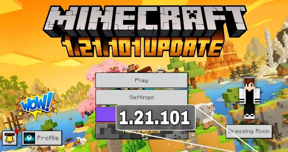 Hướng dẫn cách tải và cài đặt Minecraft 1.21.101