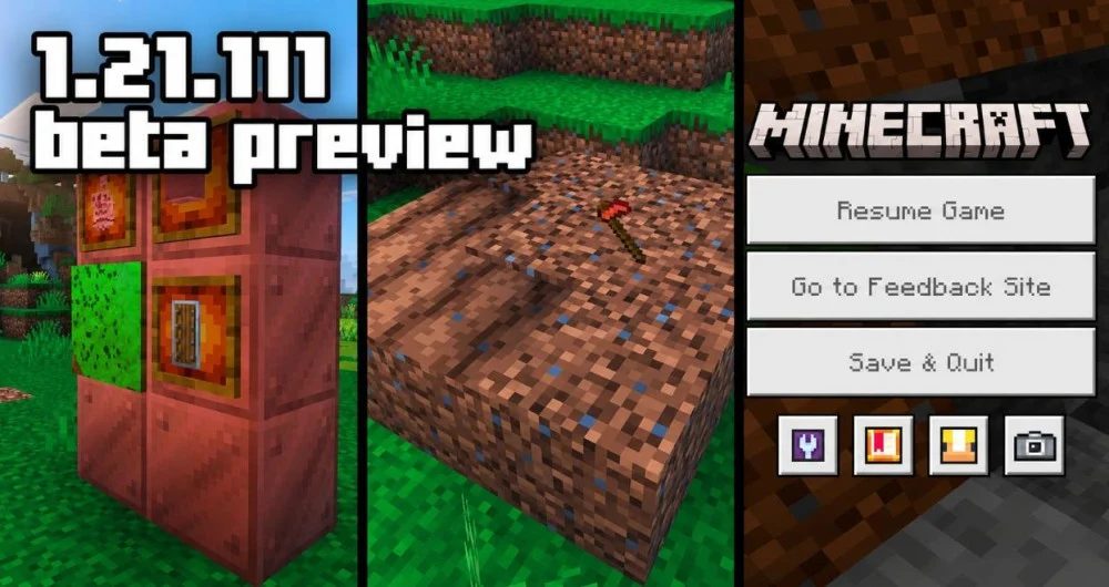 Tải file Minecraft 1.21.111, cài đặt trên điện thoại di động