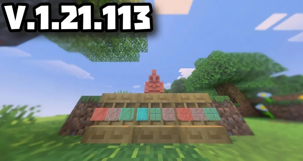 Tải file Minecraft 1.21.113, cài đặt trên điện thoại di động