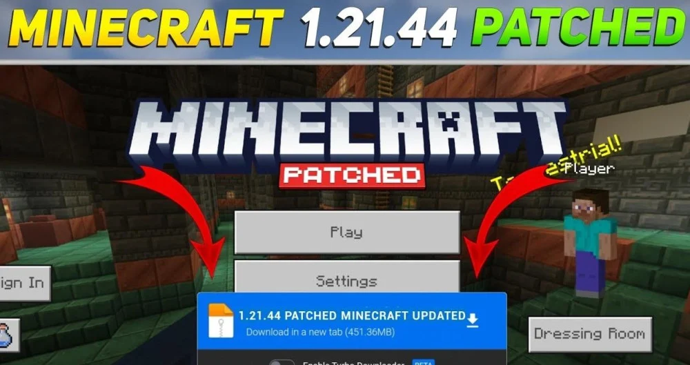 Hướng dẫn cài đặt Minecraft 1.21.44 an toàn tuyệt đối