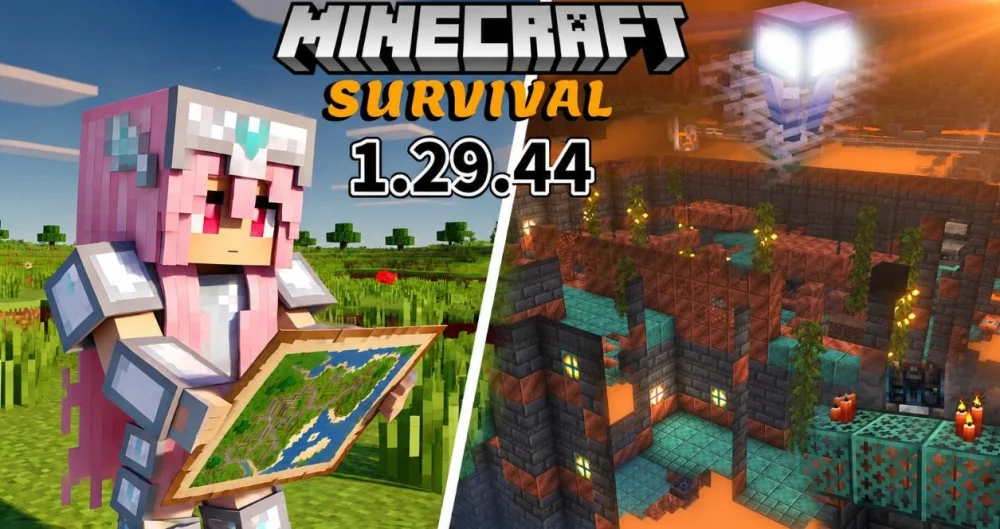 Hướng dẫn tải và cài Minecraft 1.21.44 an toàn