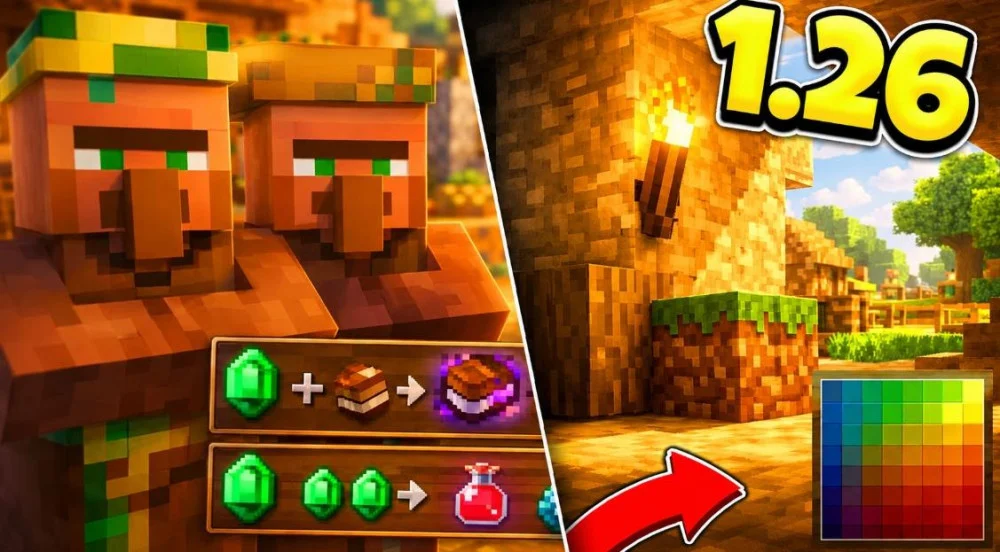 Tải và cài đặt Minecraft Patch 1.26 nhanh chóng, an toàn