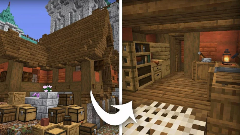 Cài đặt Minecraft 1.14.1 tải launcher chính thức, bảo vệ cấu trúc Data packs