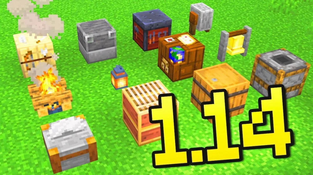 Minecraft 1.14 APK sửa lỗi mã nguồn, tối ưu hóa hiệu suất hệ thống