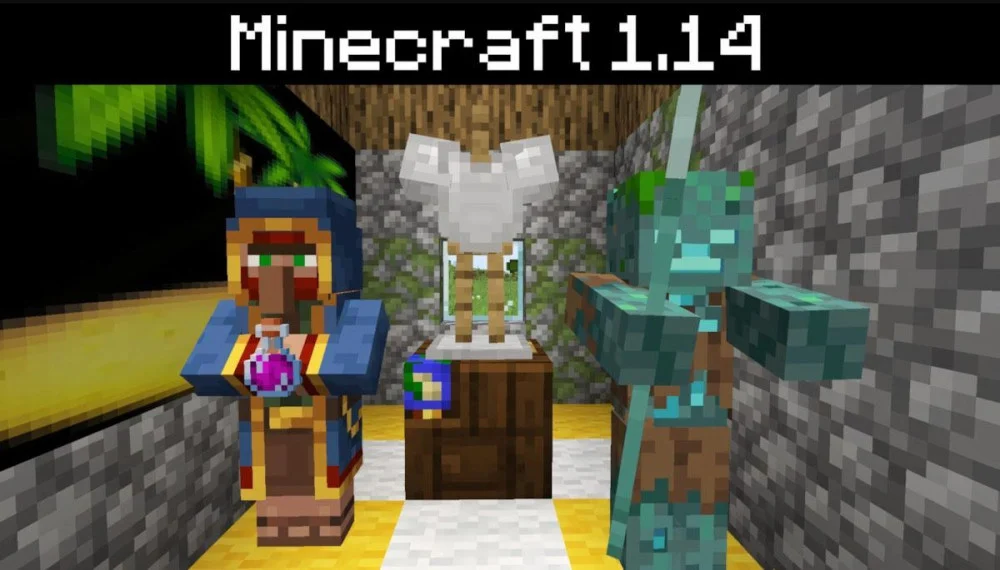 Minecraft 1.14 PE sửa lỗi di động, tối ưu hóa hệ thống phần cứng