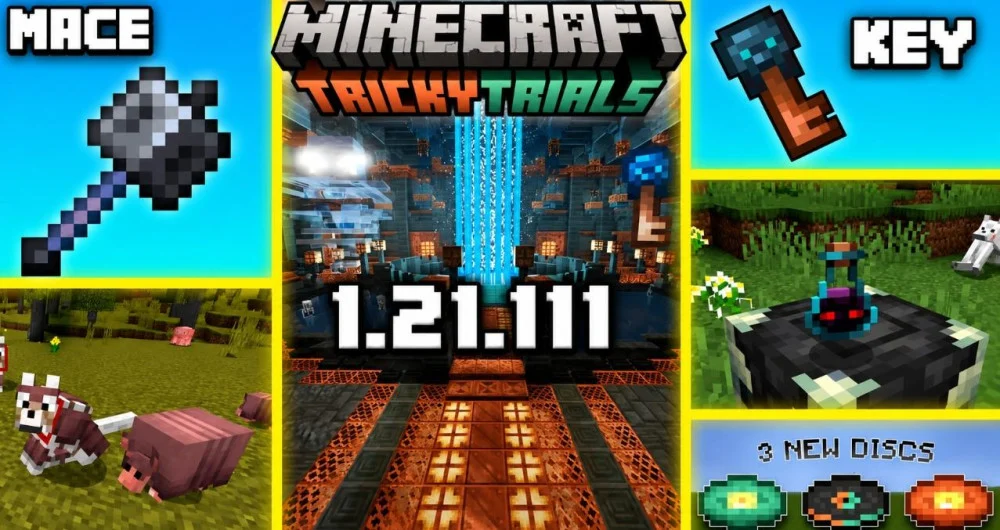 Minecraft 1.21.111 khắc phục sự cố, tối ưu hóa hiệu năng