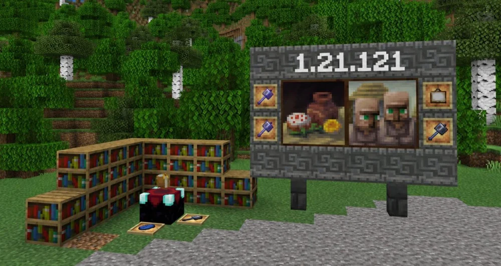 Minecraft 1.21.121 khắc phục sự cố, tối ưu hóa hiệu năng