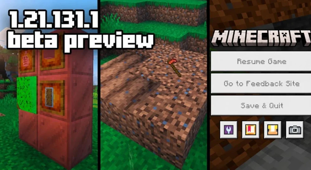 Danh sách các lỗi đã khắc phục trong Minecraft 1.21.131.1