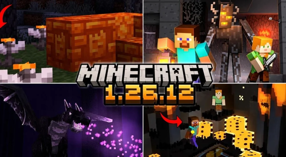 Liệt kê các lỗi kỹ thuật đã xử lý trong Minecraft 1.26.12