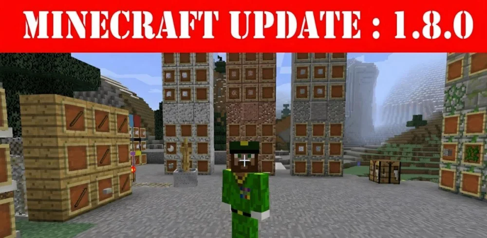 Mojang Studios sửa lỗi mã nguồn, tối ưu Minecraft 1.8.0
