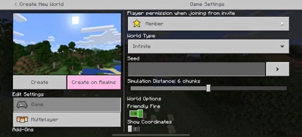 Các bước thiết lập và tạo thế giới Minecraft tùy chỉnh