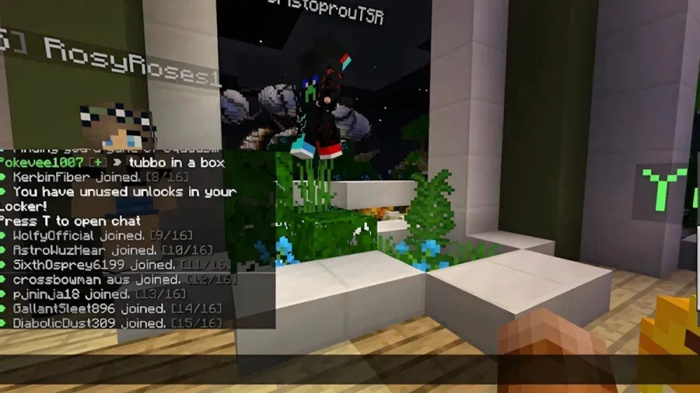 Cách giao tiếp trên server Minecraft Việt Nam và quốc tế