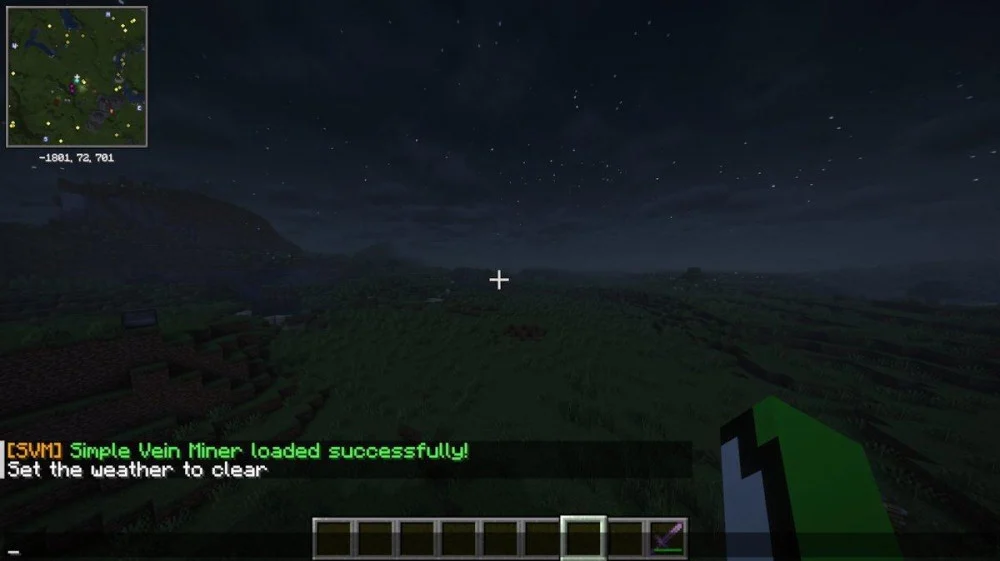 Hướng dẫn mở khung chat nhập lệnh Minecraft