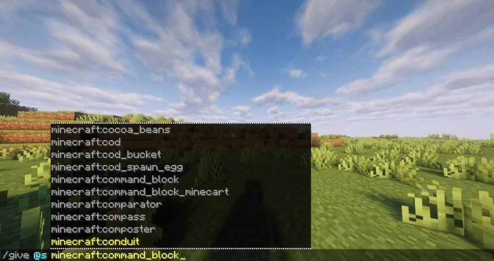 Nhận Command Block và sử dụng ba loại cho nhiệm vụ