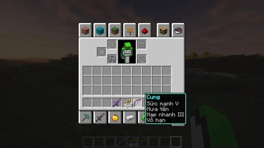 Mẹo tối ưu hóa sát thương của mũi tên Minecraft