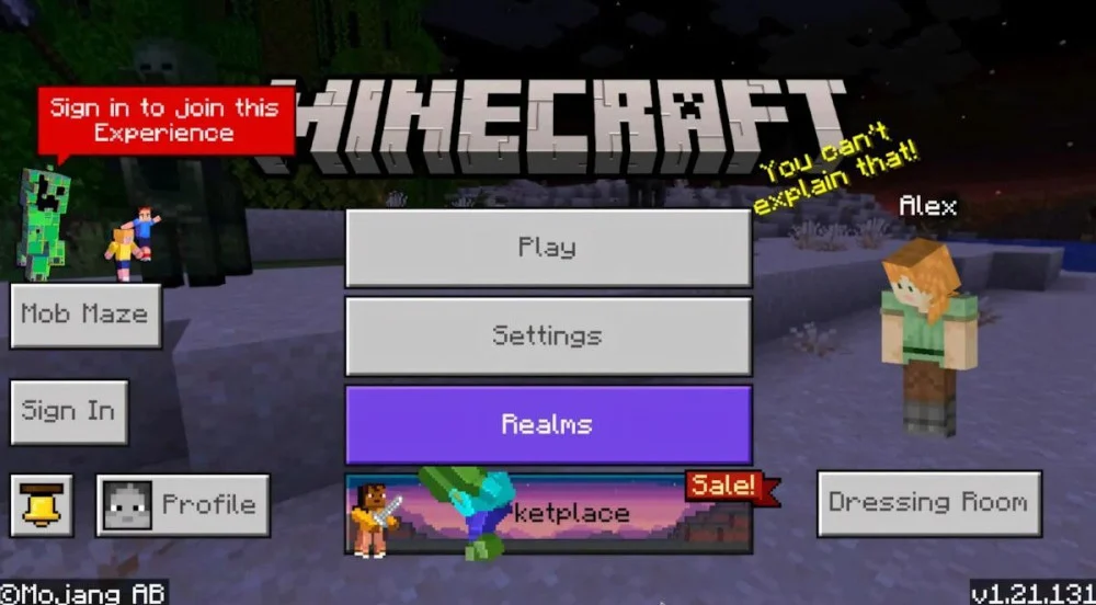 Sửa lỗi văng game Minecraft trên Android sau bản cập nhật