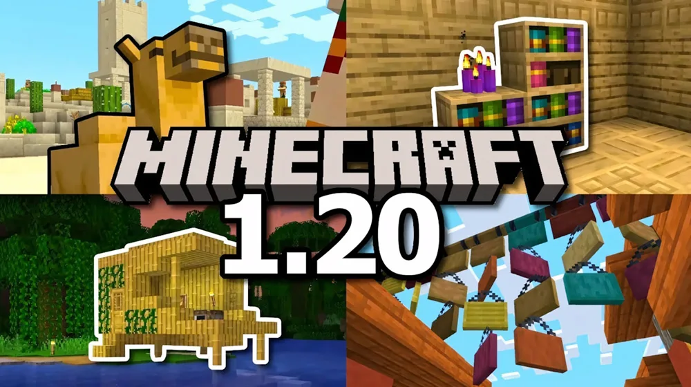 Minecraft 1.20 để khám phá thế giới, lưu giữ kỷ niệm