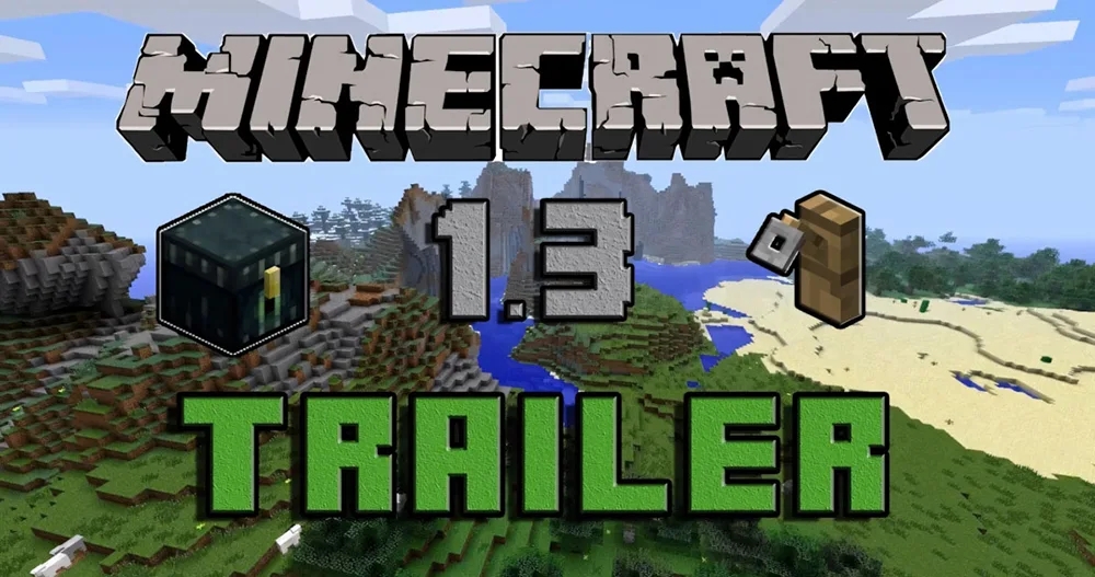 Minecraft 1.3 cải tiến Redstone, quặng và di tích cổ