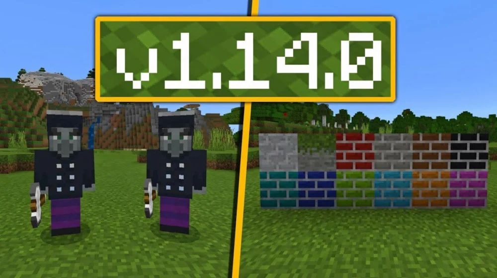 Minecraft 1.14.0 APK Bedrock Edition thêm Buzzy Bees