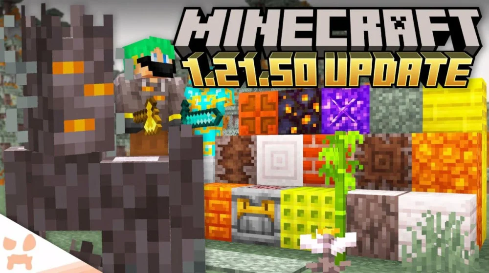Minecraft 1.21.50 cập nhật quần xã, tối ưu hiệu năng game