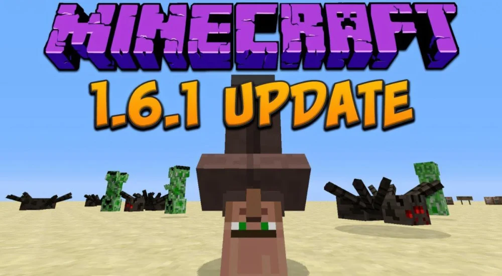 Chi tiết Minecraft 1.6.1 nuôi ngựa và hệ thống Resource Pack