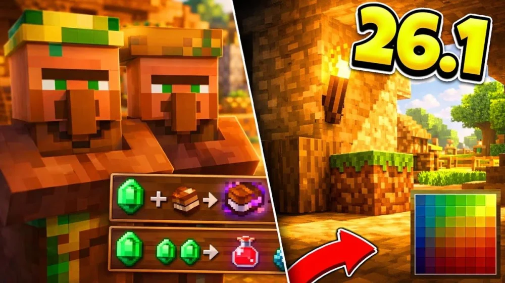 Minecraft 26.1 ra mắt Bản cập nhật này có gì mới?
