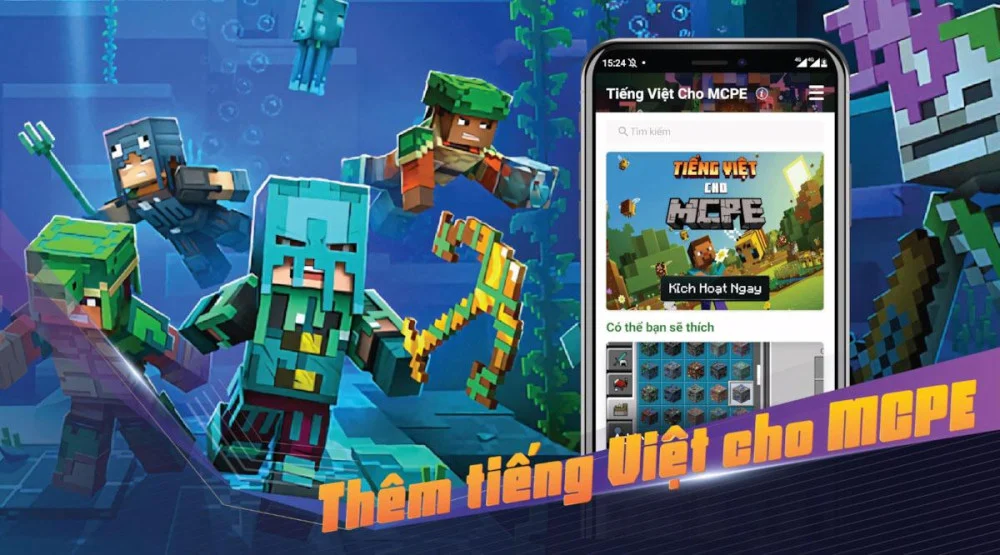 Minecraft 1.21 hỗ trợ tiếng Việt, tối ưu hiệu suất Redstone