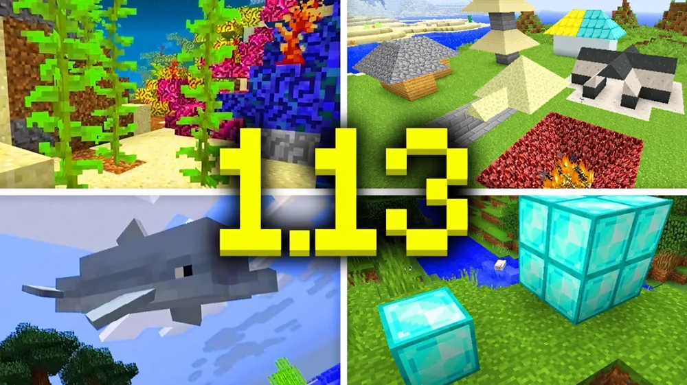 Tải Minecraft 1.13, cài đặt đúng kỹ thuật, phần cứng