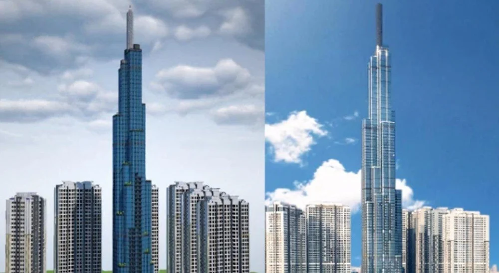 Mô hình Landmark 81 do Pomchuboi xây dựng