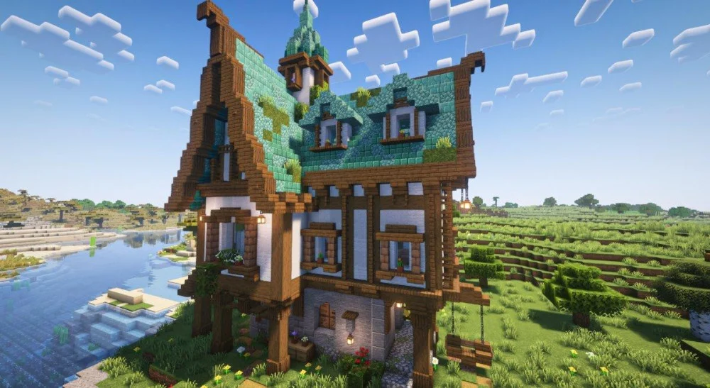 Hướng dẫn xây dựng lâu đài kiên cố Minecraft
