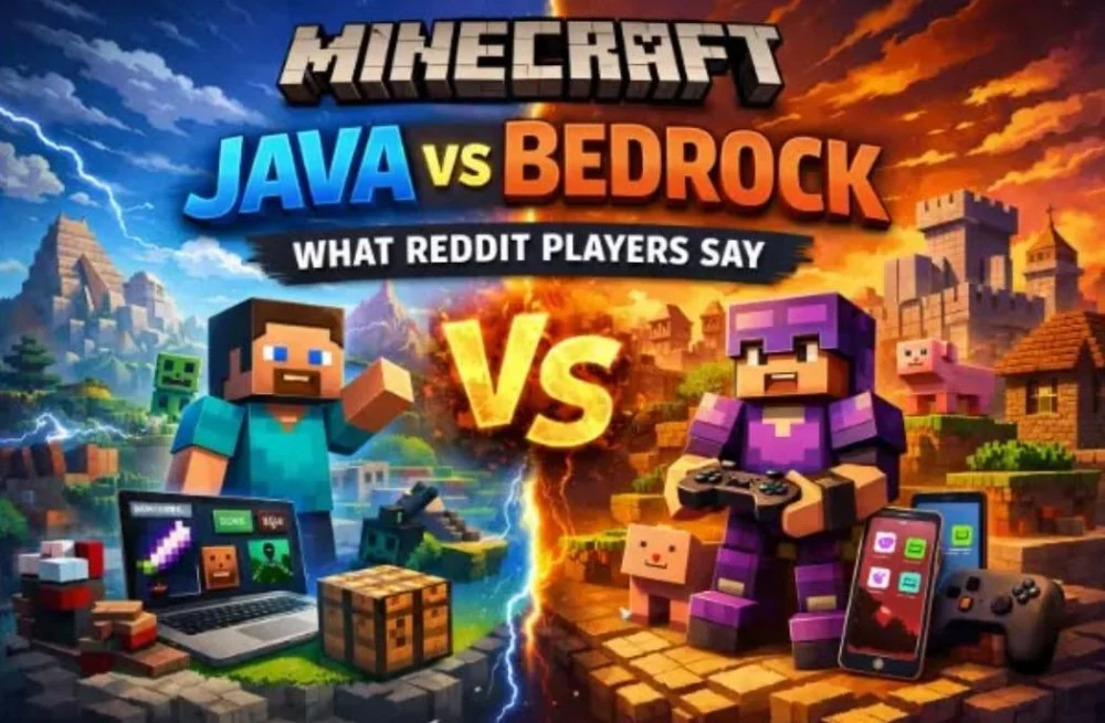Lựa Chọn So Sánh Giữa Minecraft Java Vs Bedrock Edition