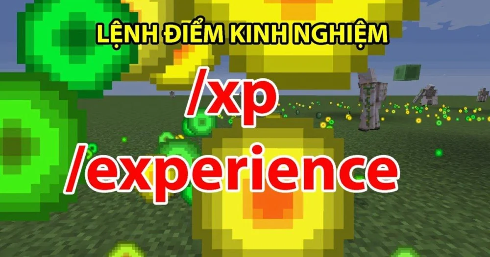 Lệnh XP hỗ trợ các phiên bản Minecraft nào?