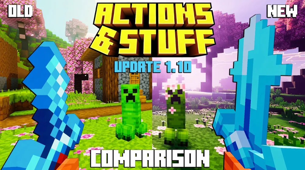 So sánh Minecraft 1.10 với phiên bản trước