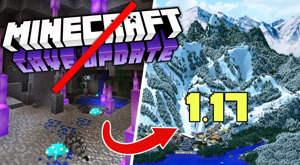 So sánh Minecraft 1.17 với phiên bản trước
