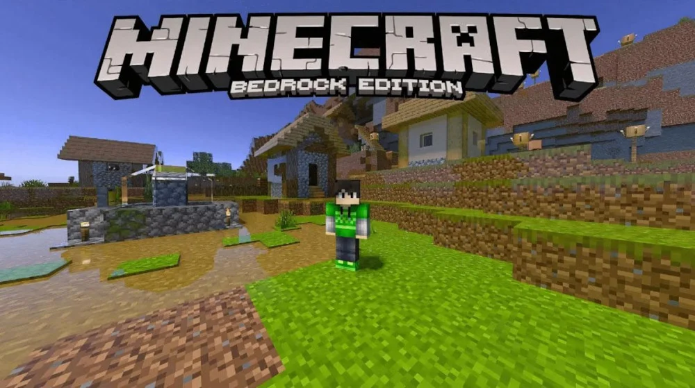 Minecraft Bedrock 2026 nâng cấp RenderDragon RTX và vũ khí Spear