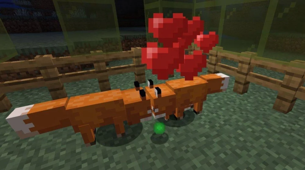 Cơ chế sinh sản và di truyền màu sắc cáo Minecraft