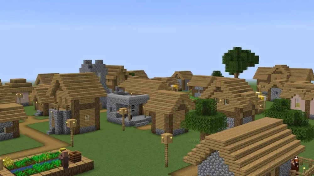 Tổng hợp seed làng Minecraft Java sinh tồn tối ưu