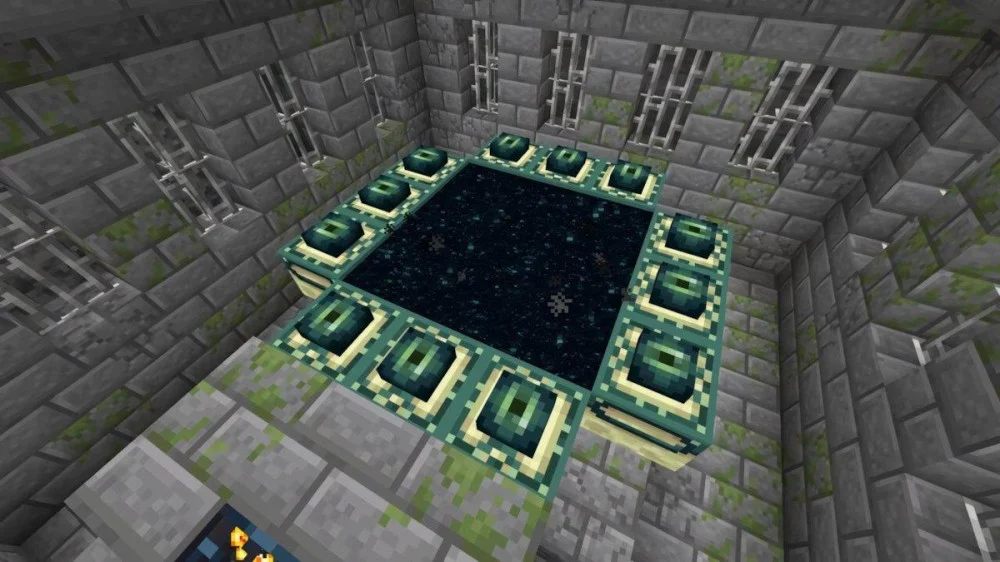 Khám phá cổng hỏng, Nether, Pháo đài và Rồng Ender